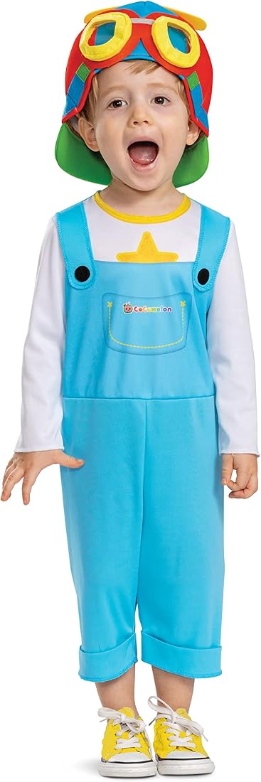DISGUISE Toddler Boys Tom Tom Costume, Size 2t, Blue