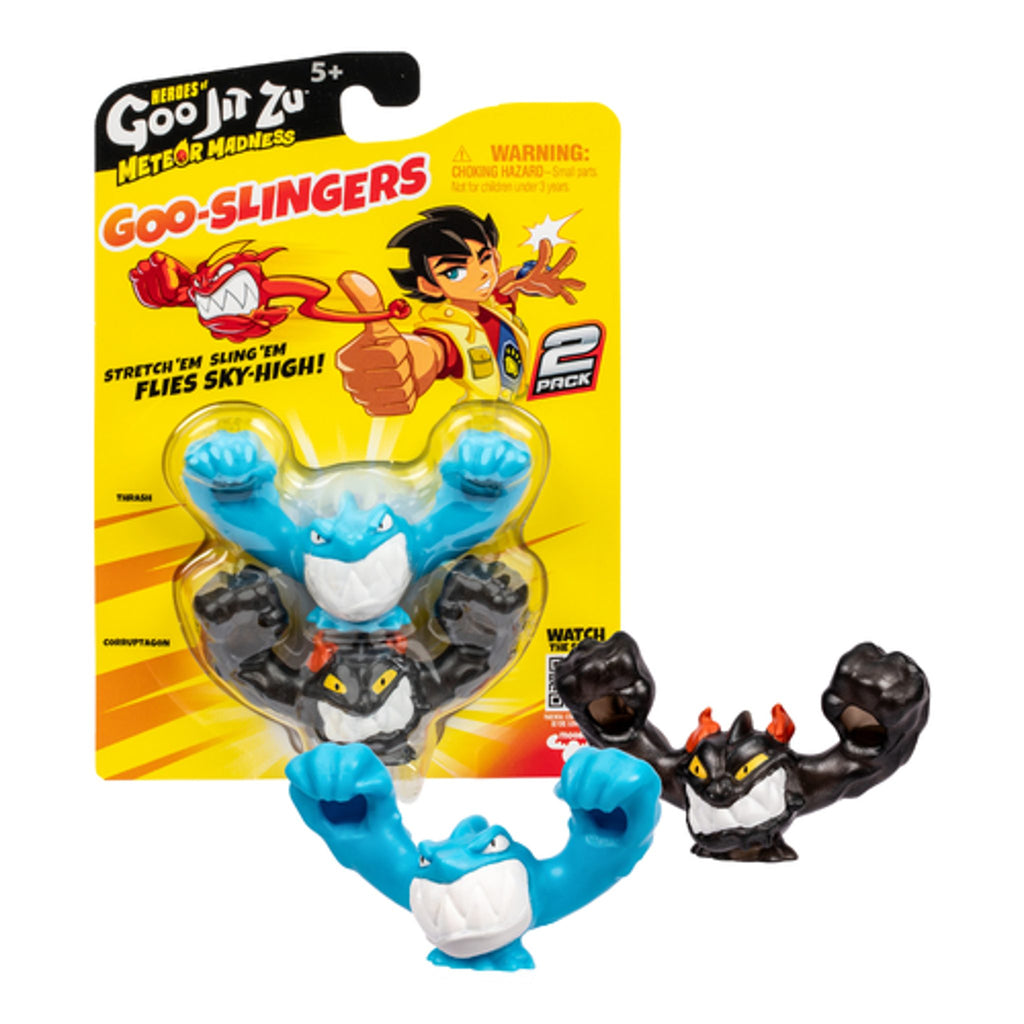 Heroes Of Goo Jit Zu Meteor Madness Goo Slingers 2 Pack color and style may vary