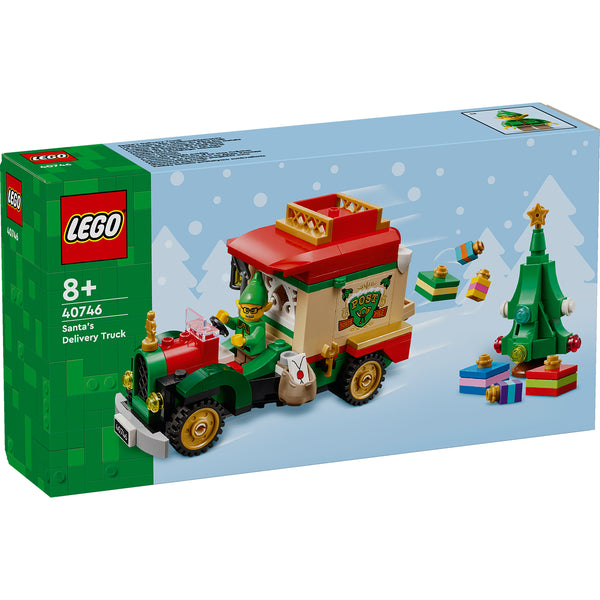 LEGO Santa’s Delivery Truck Building Toy for Kids - Construction Set for Play or Christmas Decor - Building Blocks for Girls & Boys  Ages 8+ - Holiday