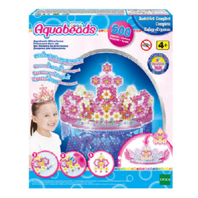 Aquabeads 3D Princess Tiara Set - Kids Crafts Kit