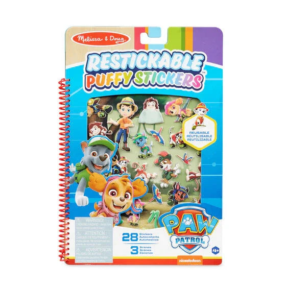 Melissa & Doug Paw Patrol Restickable Puffy Stickers - style may vay
