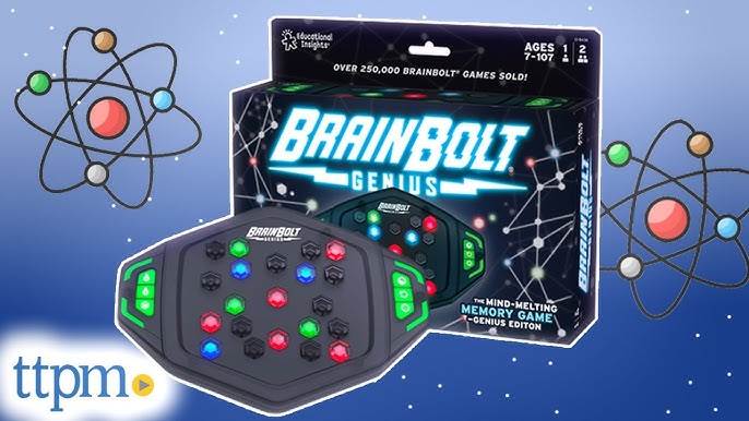 EDUCATIONAL INSIGHTS BrainBolt Genius Electronic Brainteaser Game