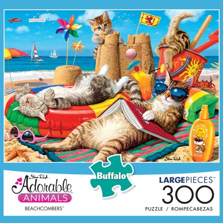 Buffalo Games Beachcombers 300 Piece Jigsaw Puzzle