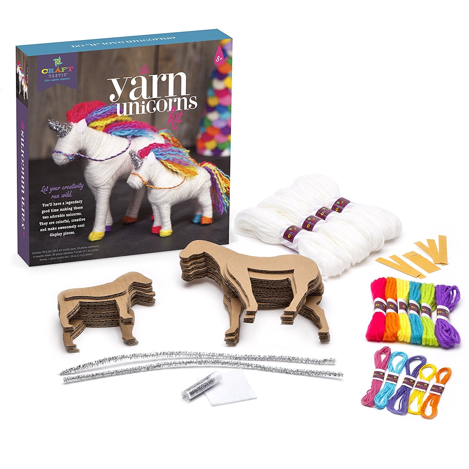 Craft-Tastic Yarn Unicorns Kit