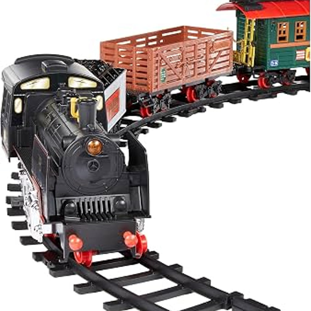 Amazon Basics Steam Engine Train Set - Remote Control