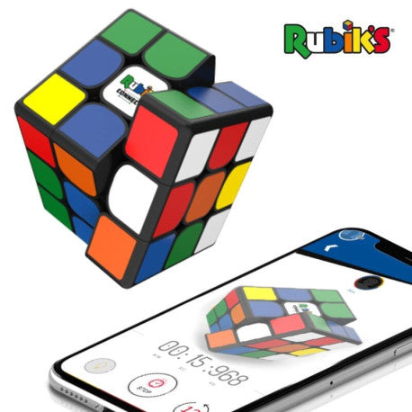 Rubik's ConnectedX Bluetooth 3x3 Cube, 6x2.63x7.5, Pack of 1