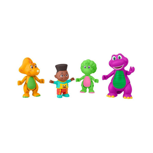 Barney's World Hey Friends Figure Set with 4 Characters