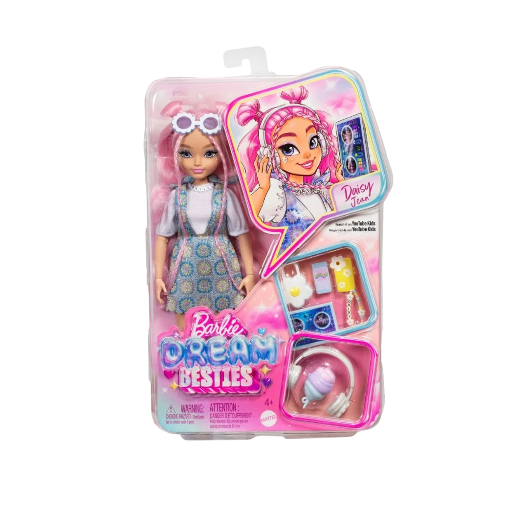 Barbie Daisy Jean Doll with 9 DJ & Music Accessories