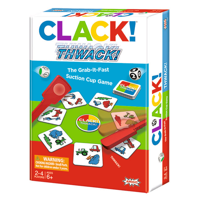 Clack! Thwack! Grab It Fast Suction Cup Game