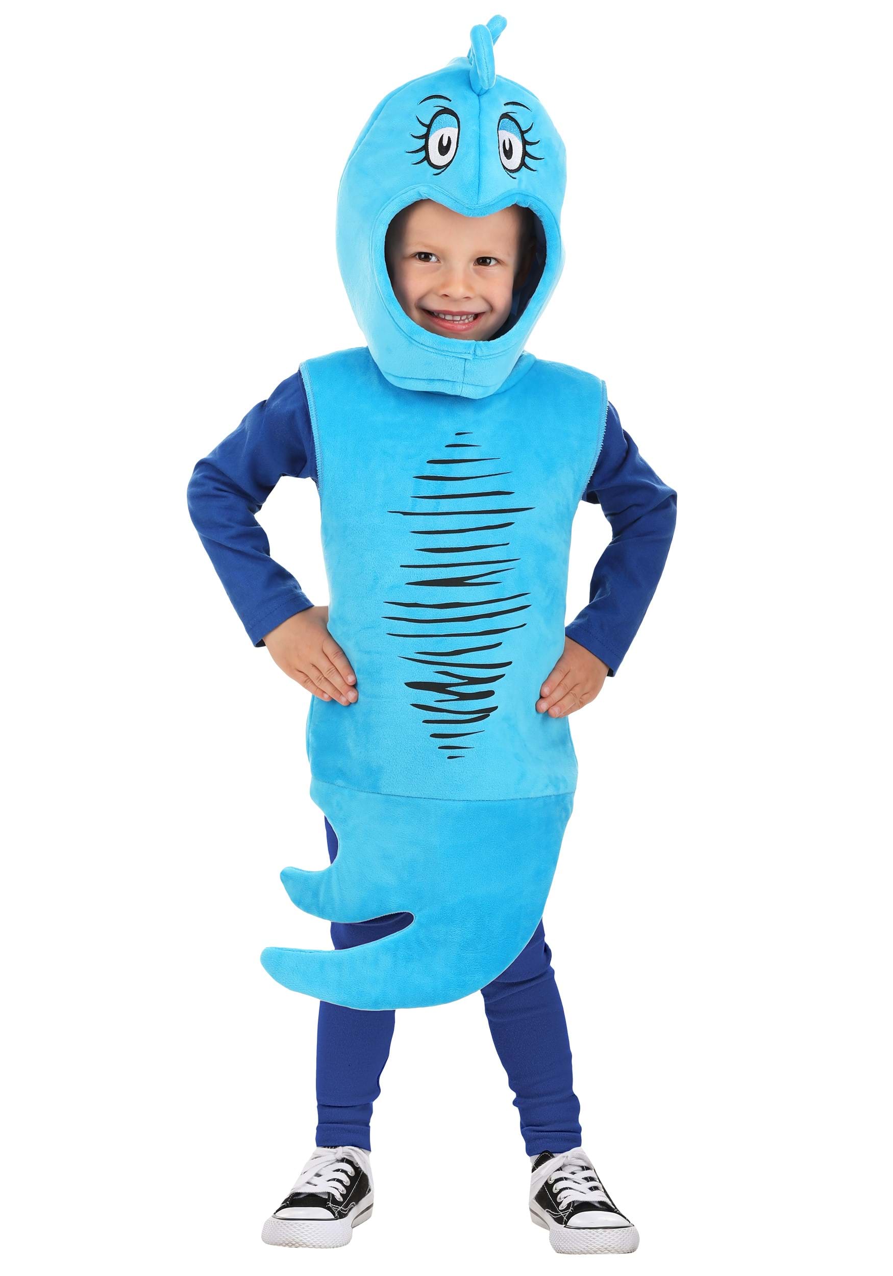 FUN Costumes Toddler Blue Fish Costume, Dr. Seuss, 12mo