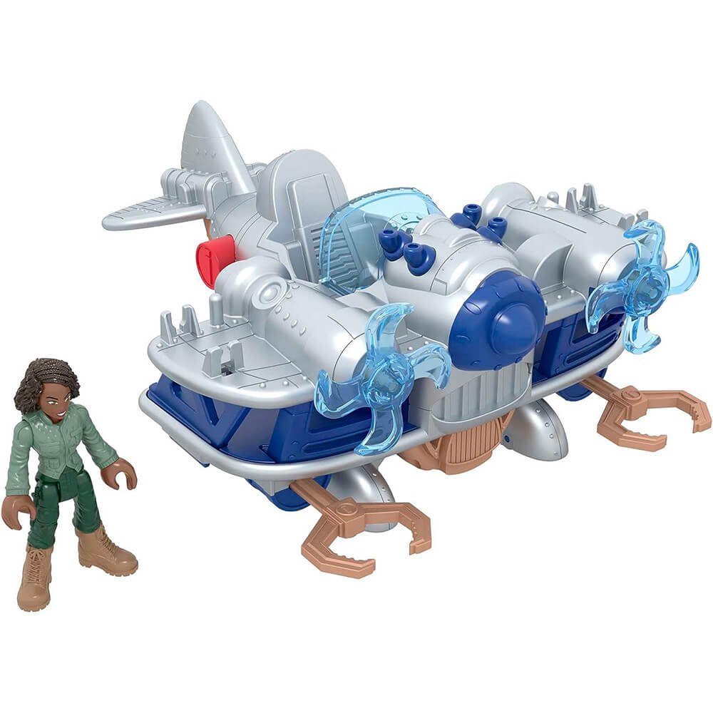 Fisher-Price Imaginext Jurassic World Dominion Kayla Watts & Plane