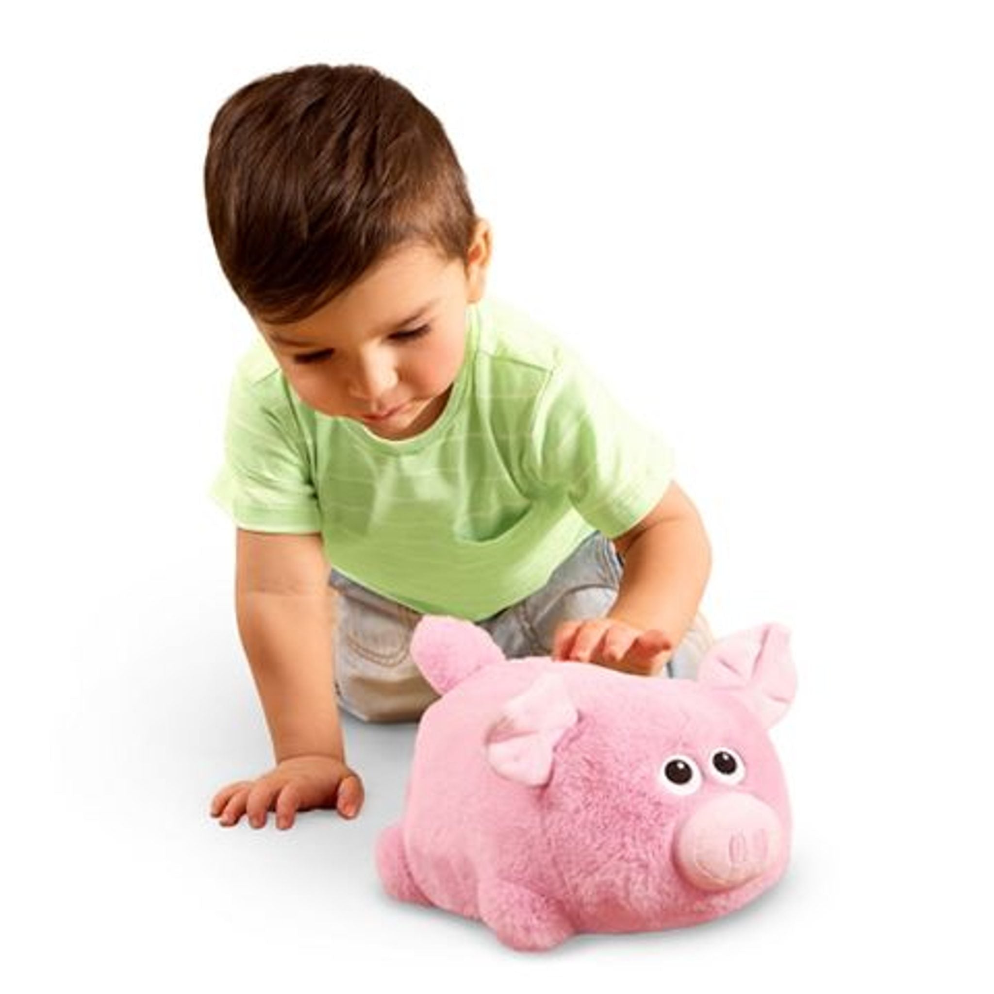 Battat Oink N’ Waddle Pig Interactive Plush Toy