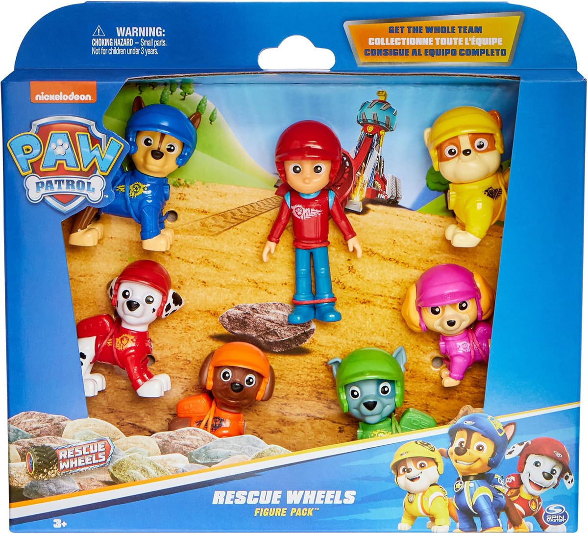 PAW Patrol Rescue Wheels Interactive Play Toy Set 3+