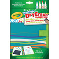 Crayola Washable Dry Erase Travel Pack, 1 Pack, Ages 4-7