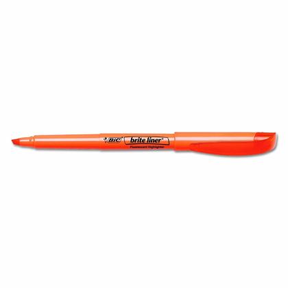 BIC Brite Liner Highlighter, 23 oz, Assorted Colors, 5 Count