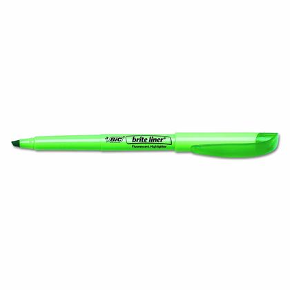 BIC Brite Liner Highlighter, 23 oz, Assorted Colors, 5 Count
