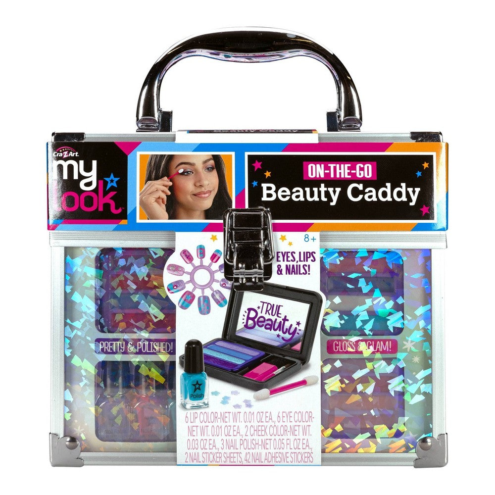 My Look Beauty Caddy: Craft Kit with Nail Polish, Plastic