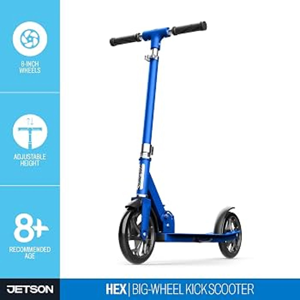 Jetson Hex Big Wheel Kick Scooter - Azure Blue