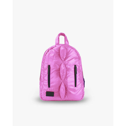 7AM Enfant 14" Dino Puffer Backpack for Kids - Orchid Midi