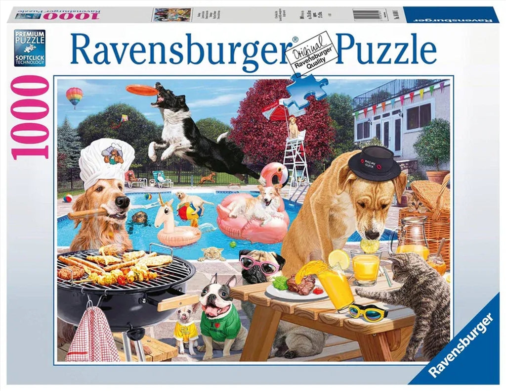 Ravensburger Dog Days of Summer 1000 Piece Jigsaw Puzzle