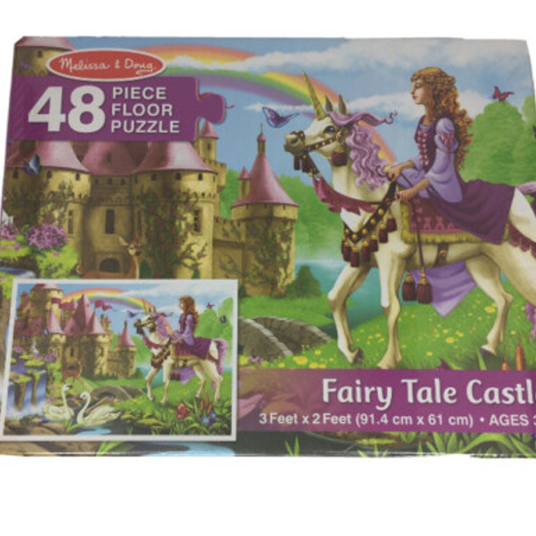 Melissa & Doug Fairy Tale Castle 48-Piece Floor Puzzle