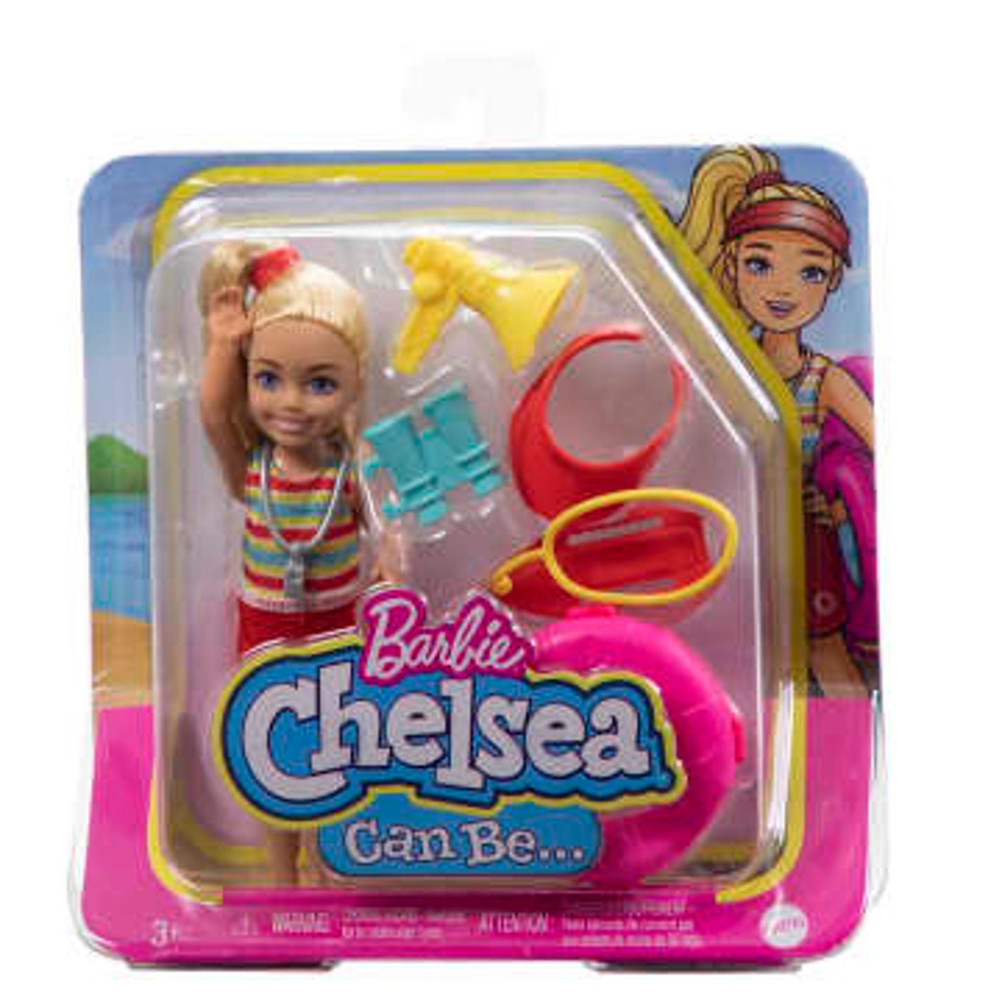 Barbie Dolls & Toys Chelsea Lifeguard Doll