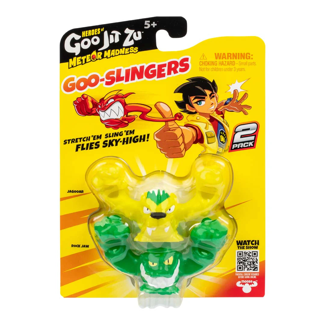 Heroes Of Goo Jit Zu Meteor Madness Goo Slingers 2 Pack color and style may vary
