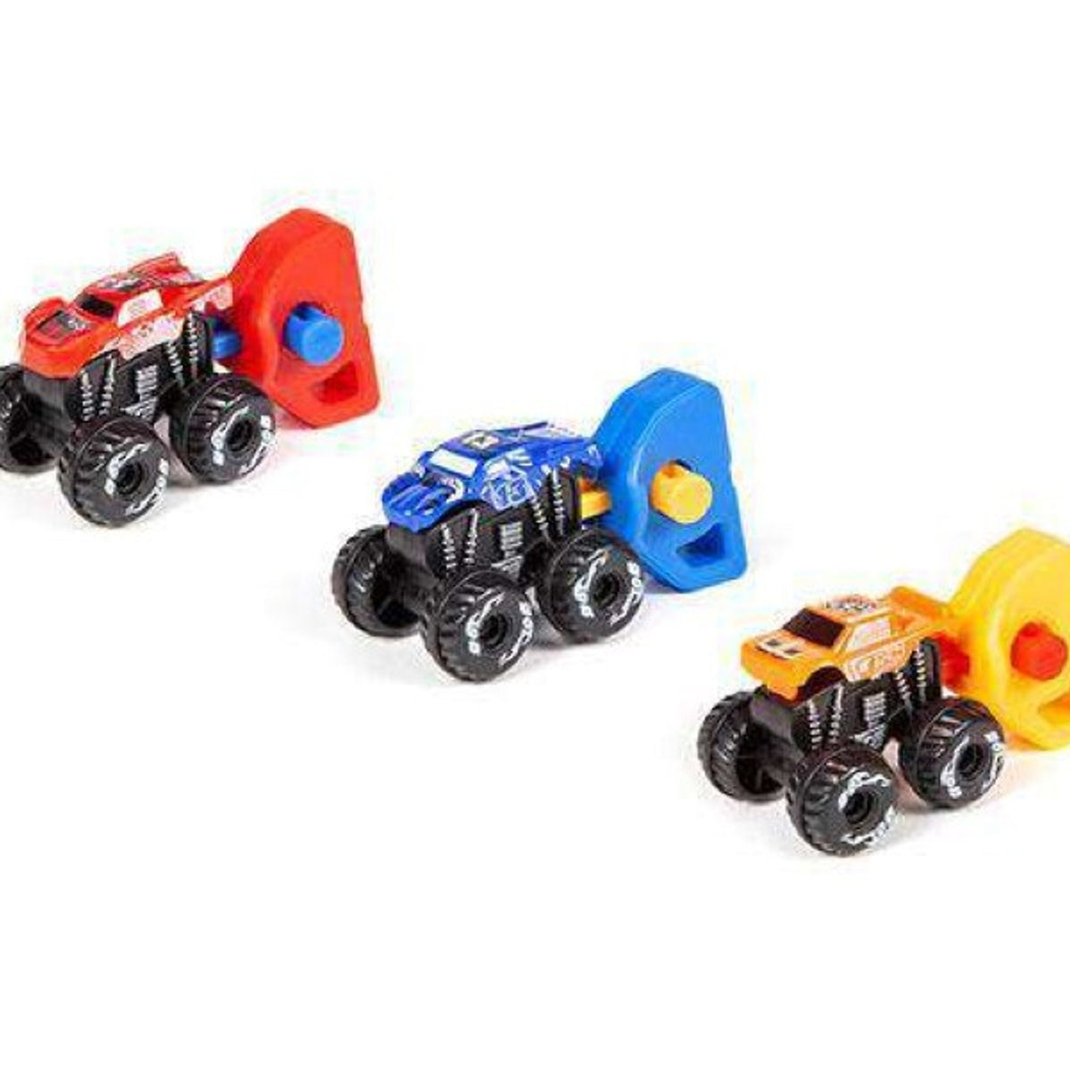 World Tech Toys Nano Monster Power Launchers, 3 Pack