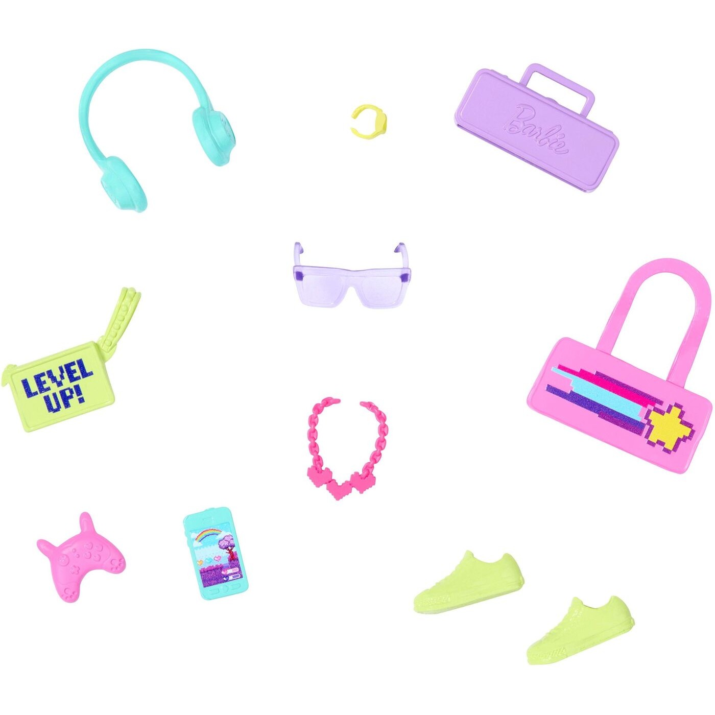 Barbie Doll Accessories, 11 Themed Fashion Storytelling Packs