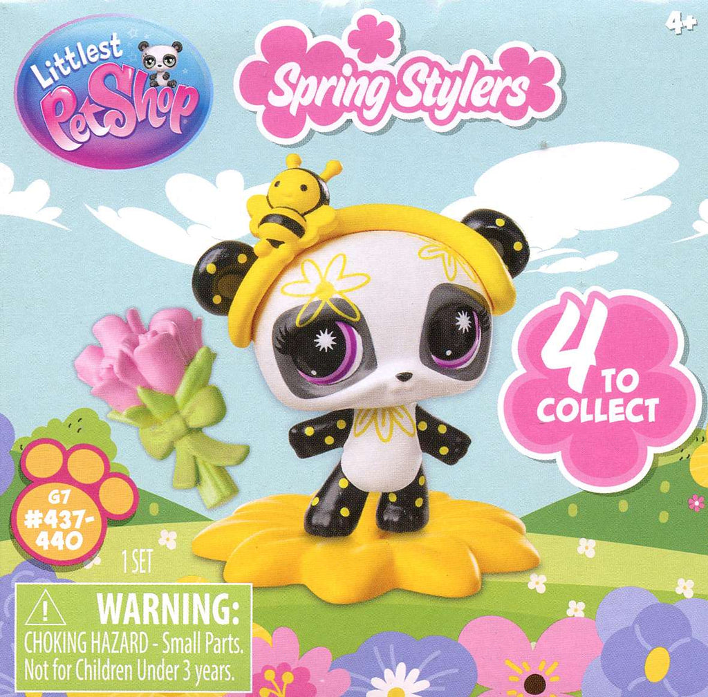 Littlest Pet Shop Spring Stylers Panda Figure