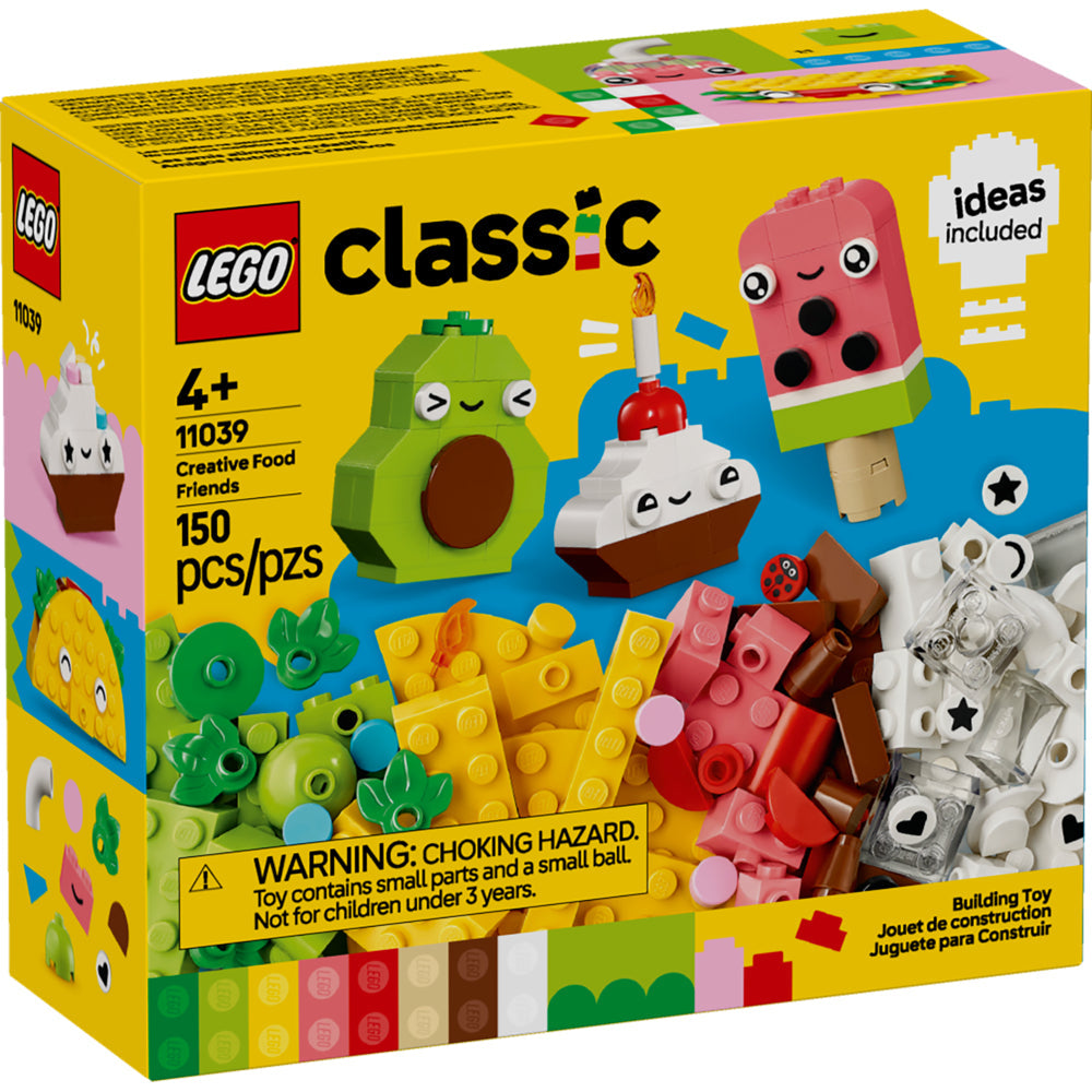 LEGO Classic Creative Food Friends - Educational Toy, Ages 4+