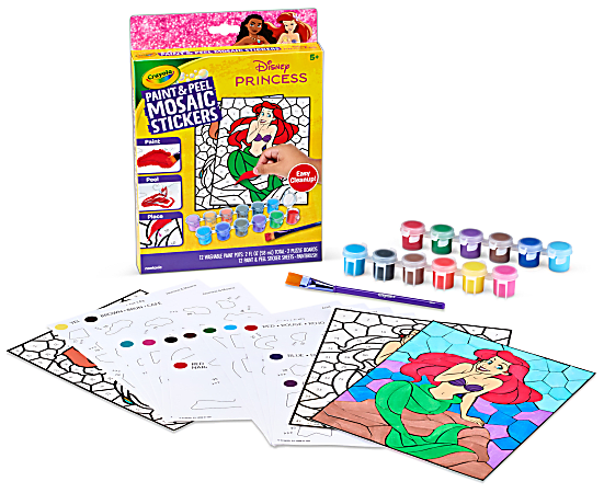 Crayola Paint & Peel Mosaic Stickers