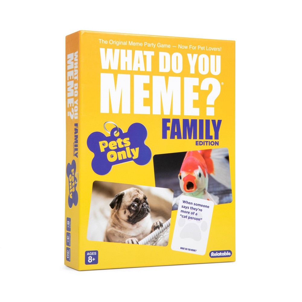 What Do You Meme? Family Pets Only Edition Card Game 366 Cards