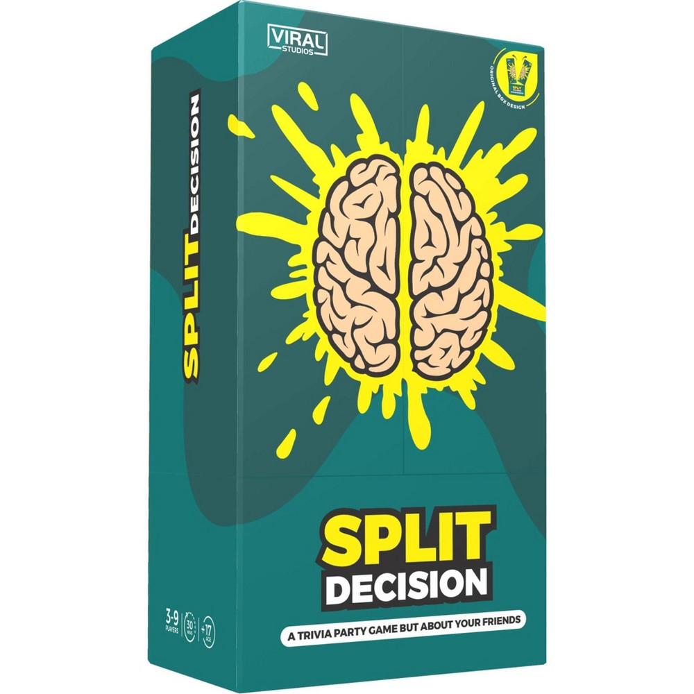 Viral Studios Split Decision Board Game: Emotional Development Party