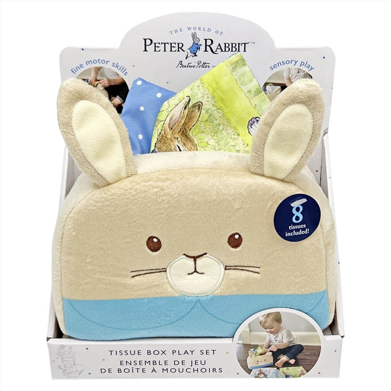 Peter Rabbit Tissue Box Play Set baby gift