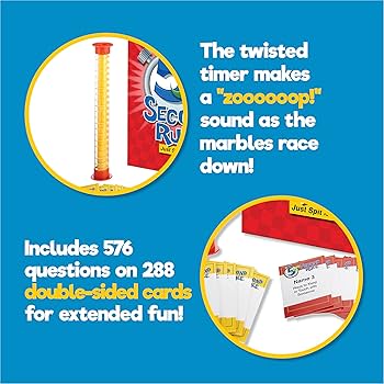 PlayMonster 5 Second Rule Board Game for Ages 10+ damaged box