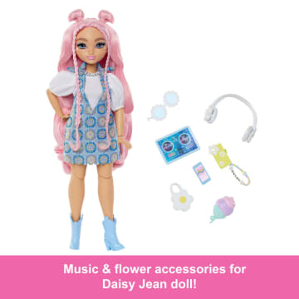 Barbie Daisy Jean Doll with 9 DJ & Music Accessories