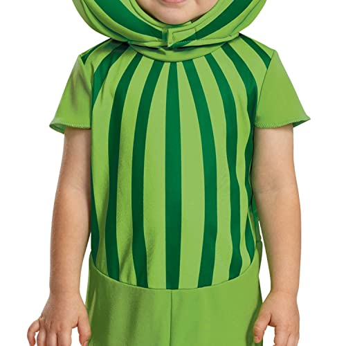 DISGUISE Toddler Cocomelon Costume, 2T, Pack of 1, Green
