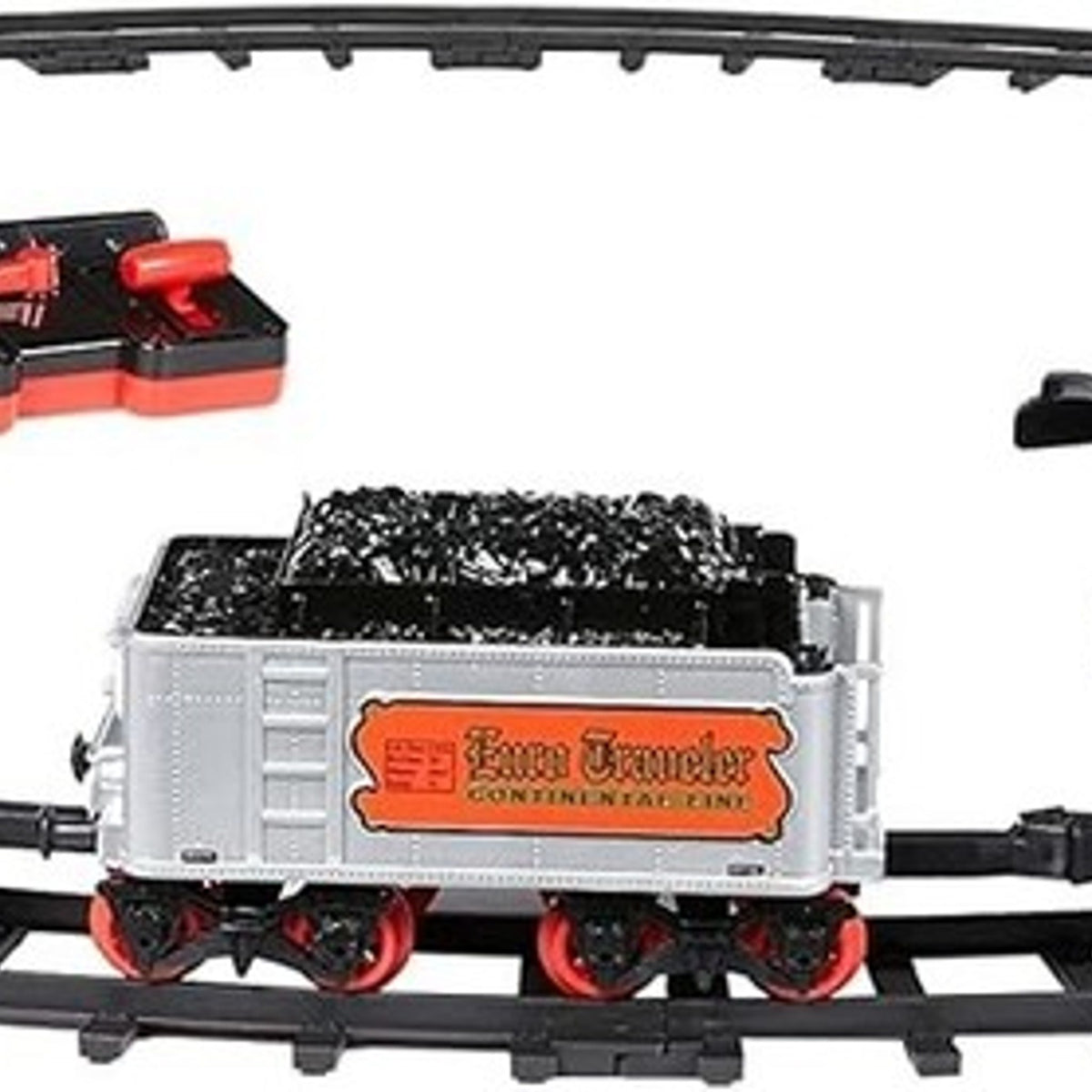 Amazon Basics Steam Engine Train Set - Remote Control