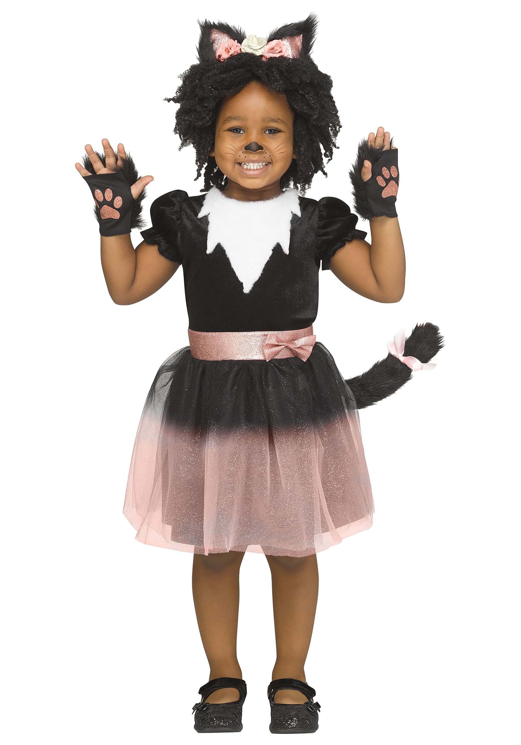 Fun World Pretty Kitty Toddler Costume XL - age 4/6