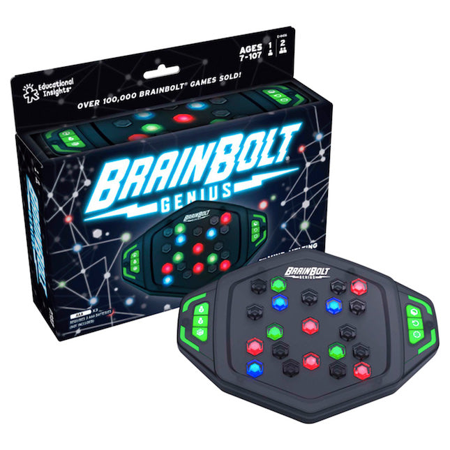 EDUCATIONAL INSIGHTS BrainBolt Genius Electronic Brainteaser Game