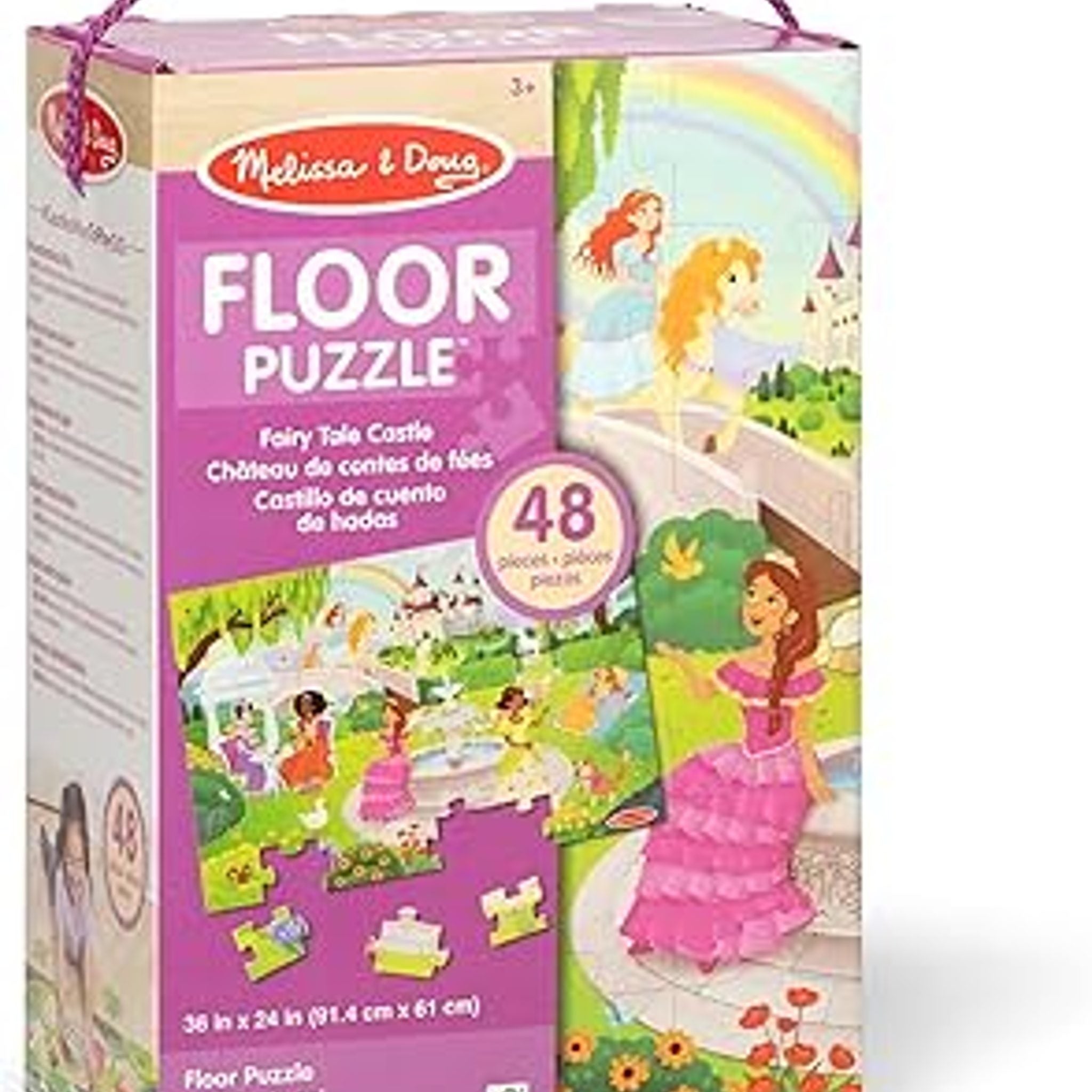 Melissa & Doug Fairy Tale Castle 48-Piece Floor Puzzle