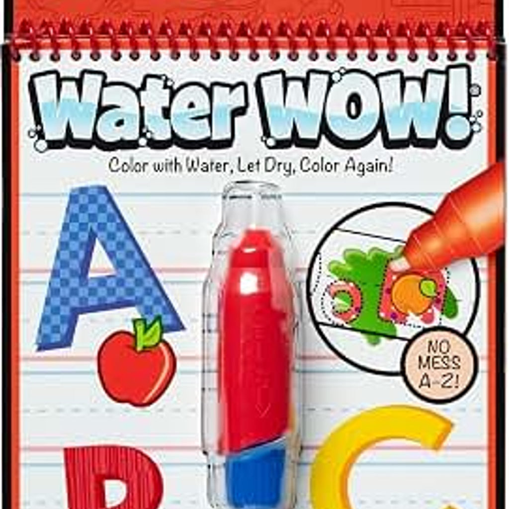 Melissa & Doug Water Wow! Reusable Water-Reveal Activity Pad Alphabet