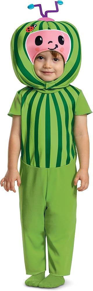 Disguise Cocomelon Melon Costume for Baby/Toddler, Size 12/18mo
