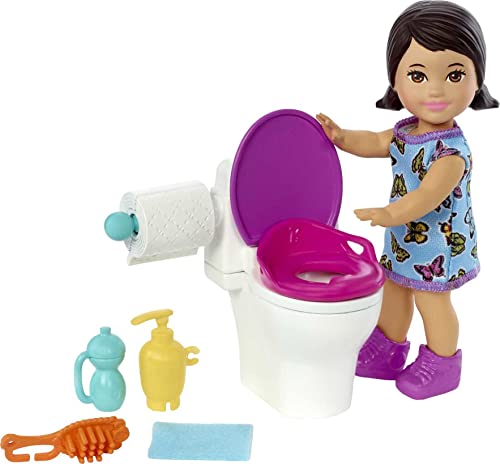 Barbie Skipper Babysitters Potty-Time Set