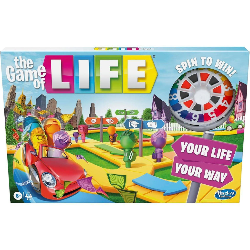 Hasbro The Game of Life - Family Board Game for Ages 8+ damaged box