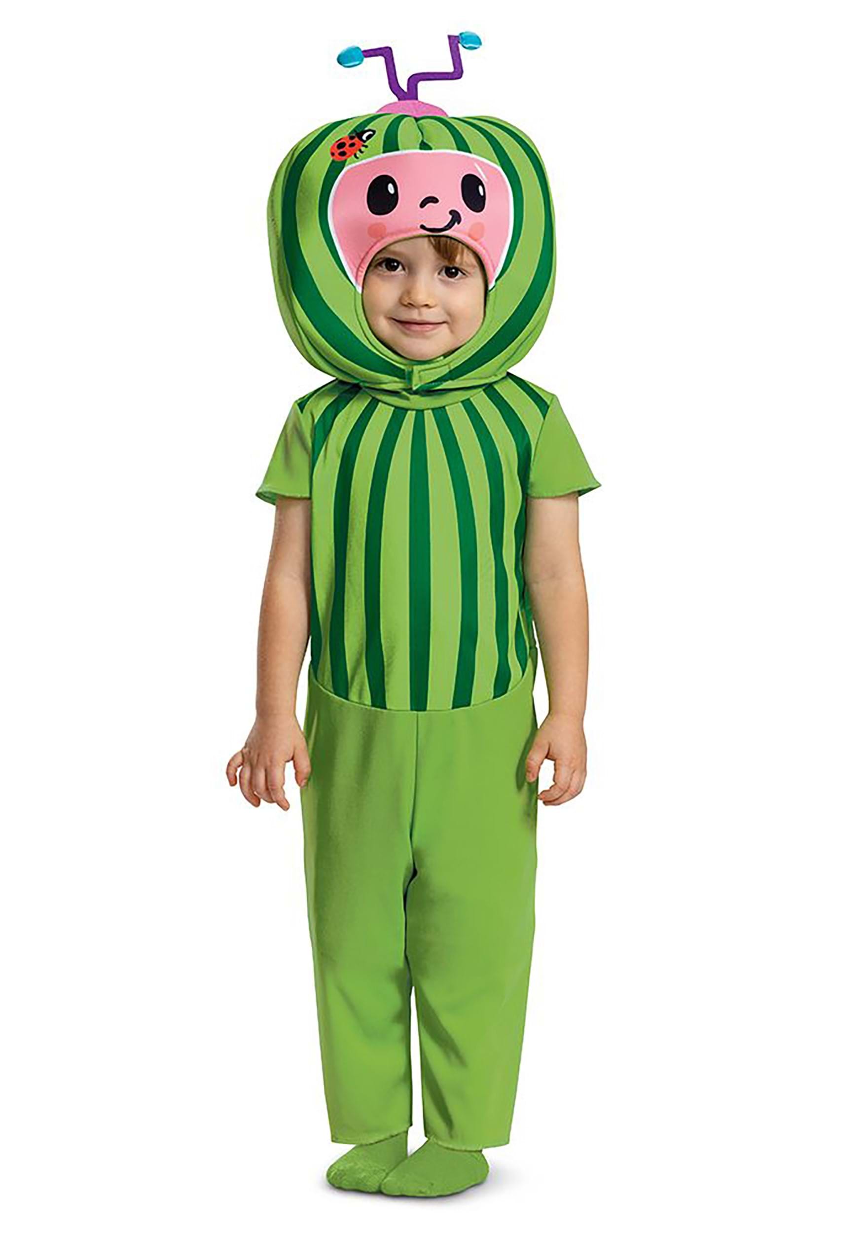 Disguise Cocomelon Melon Costume for Baby/Toddler, Size 12/18mo