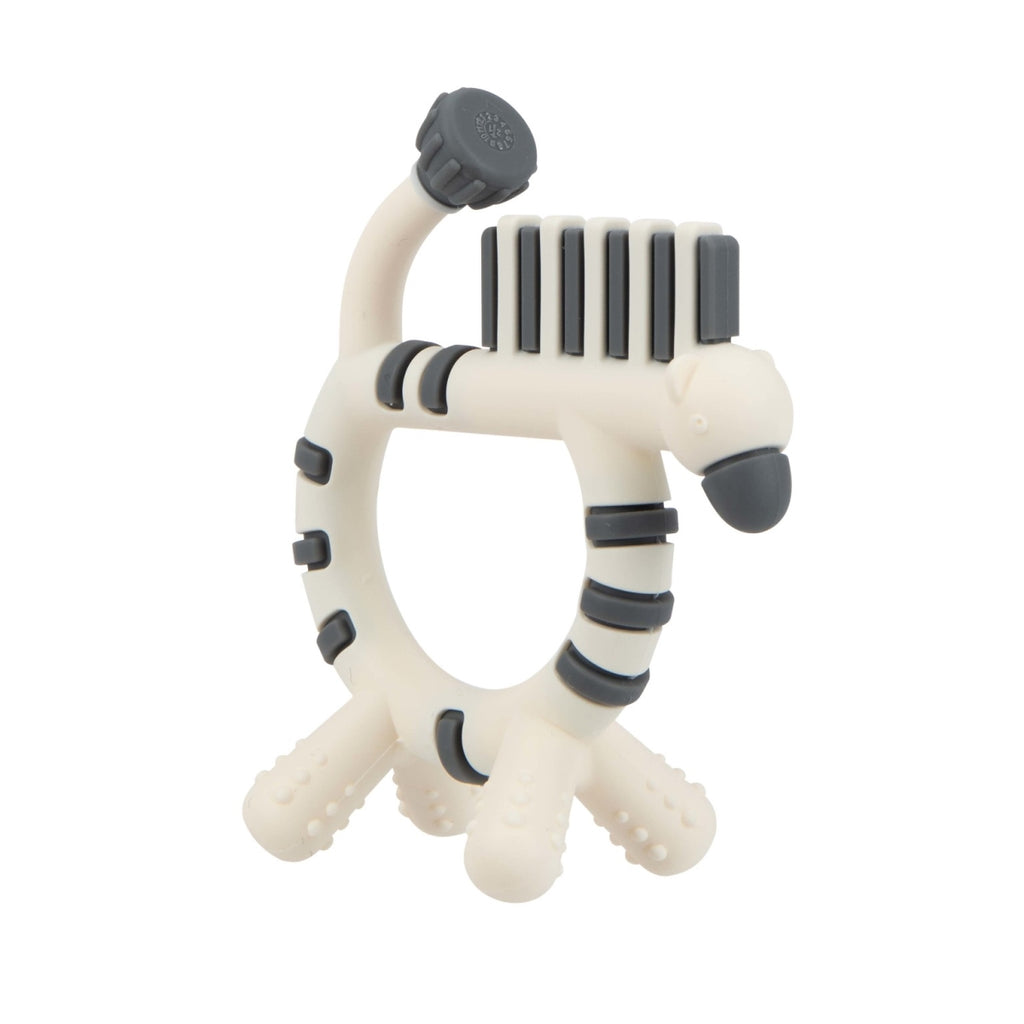 Nuby Zebra Geo Zoo Silicone Teethers