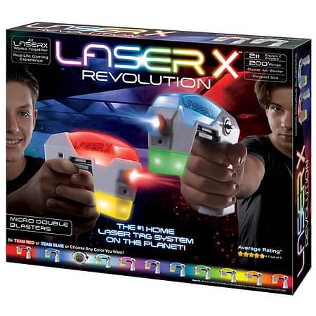 Laser X Revolution Micro Double Blasters 2 Player Set