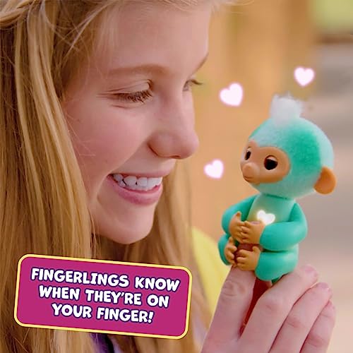 Wow Wee Fingerlings Interactive Baby Monkey Ava, Pack of 1